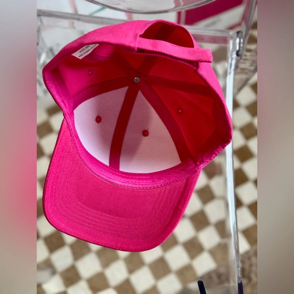 NWOT Pink Baseball Hat